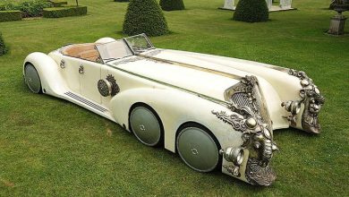 Photo of Элегантный автомобиль в стиле стимпанк